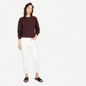 Everlane French terry crew sweatshirt